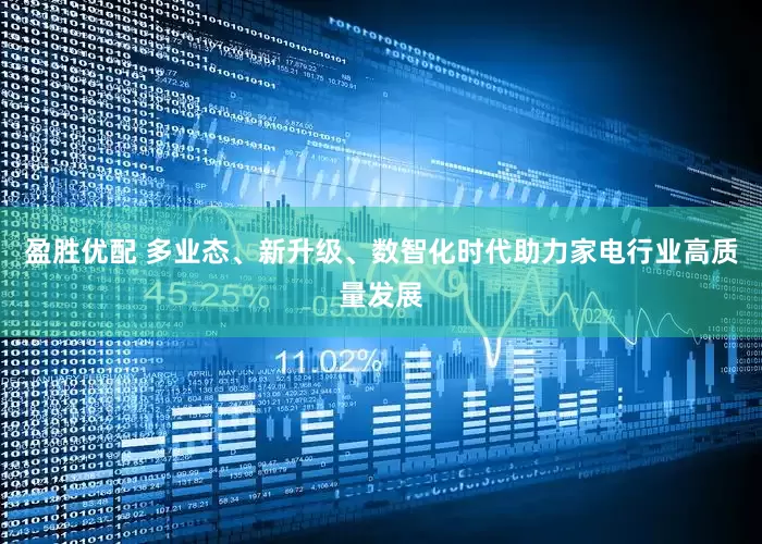 盈胜优配 多业态、新升级、数智化时代助力家电行业高质量发展